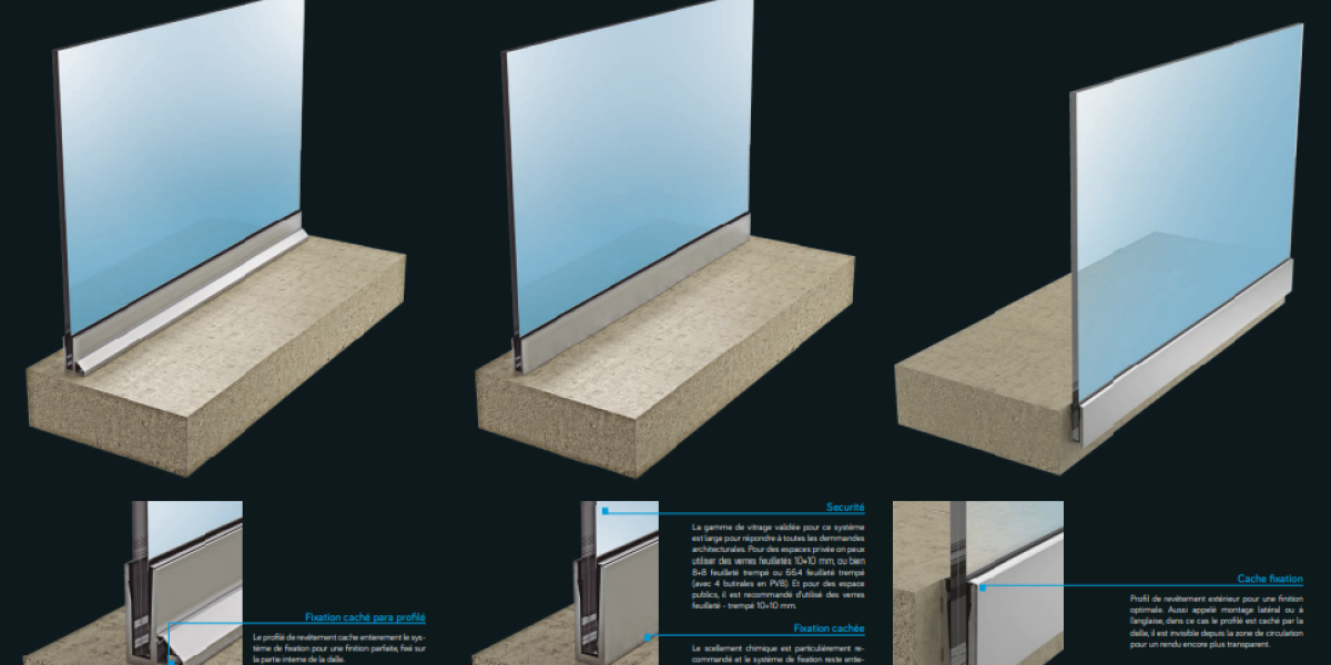 Système profil aluminium balustrade - IFFA AFRICA - Dakar - SENEGAL