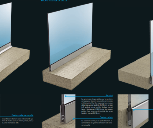 Système profil aluminium balustrade - IFFA AFRICA - Dakar - SENEGAL